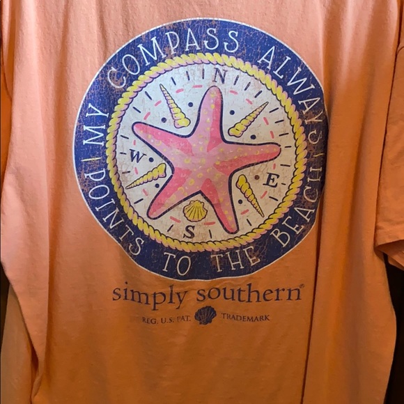 Simply Southern Oversized tee - Picture 2 of 3